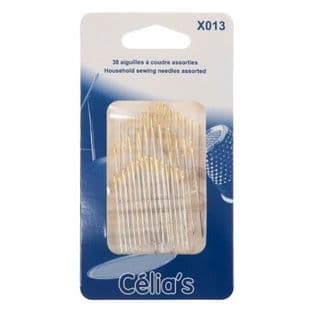 Hand Sewing Needles: Household: Assortment: 38 Pieces
