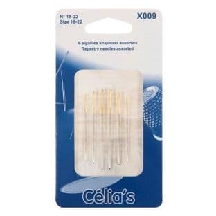 Hand Sewing Needles: Tapestry: No 18-22
