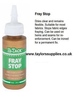 HT1500 Hi-Tack Fray Stop Glue 60ml