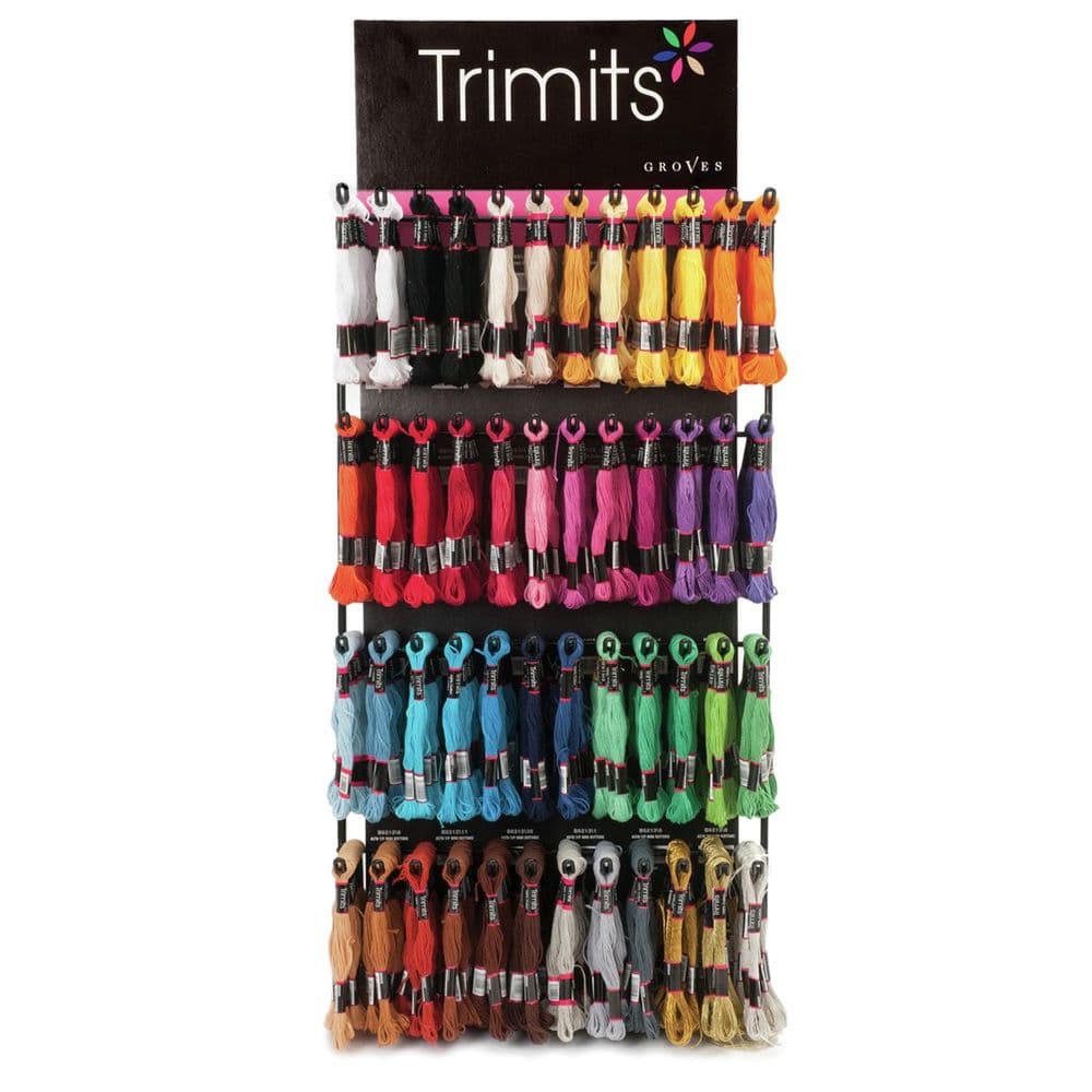 IMPTRWPF Trimits Embroidery Floss Wall Panel Display