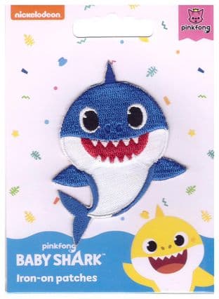 IRON-ON EMBROIDERIES BABY SHARK 02