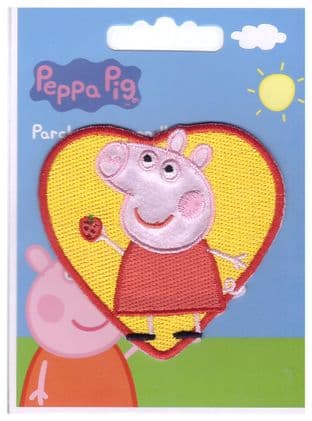 IRON-ON EMBROIDERIES PEPPA PIG 01