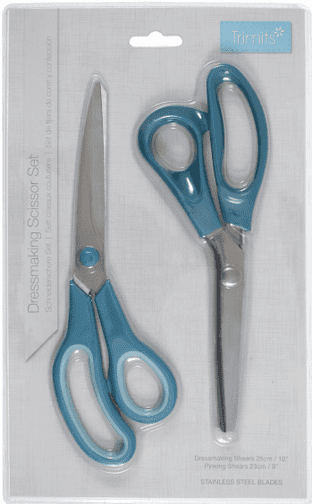 J4716 Scissor Set: Dressmaking & Pinking Shears: 2 Piece