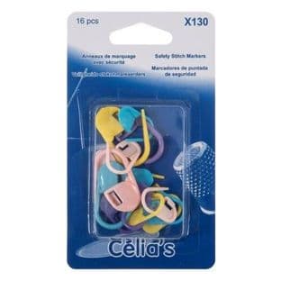 Knitting: Stitch Markers: Safety: Assorted