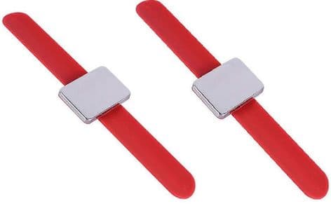 Magnetic Pin Cushion - Wrist Slap Band