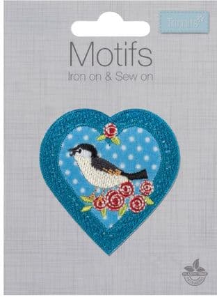 MOTIF A BIRD IN HEART