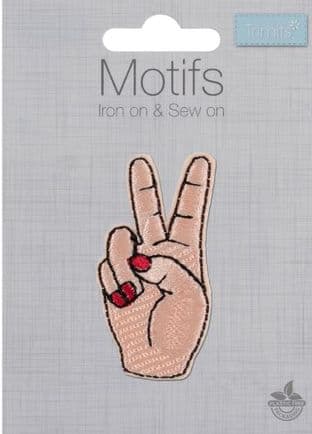 MOTIF A PEACE SIGN