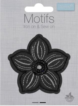 MOTIF A SEQUIN FLWR