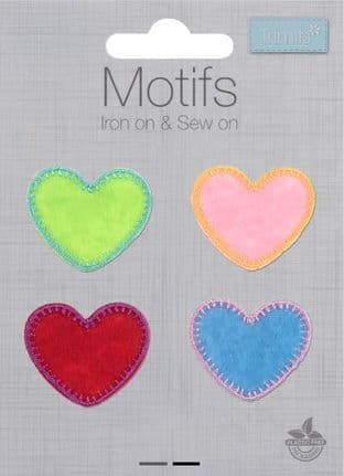 MOTIF B 4 HEARTS