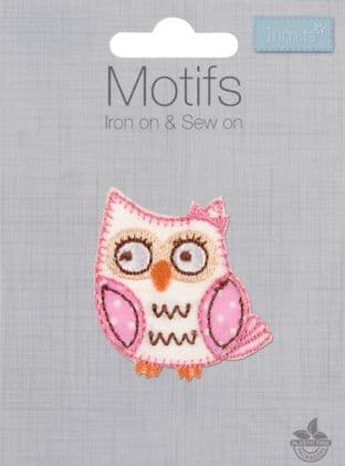 MOTIF B PINK OWL