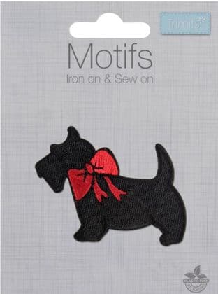 MOTIF B SCOTTY DOG