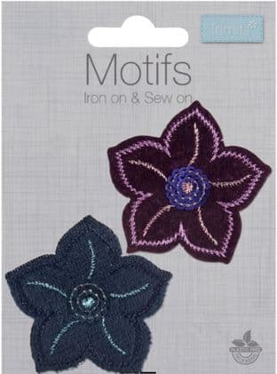 MOTIF B SEQUIN FLWR