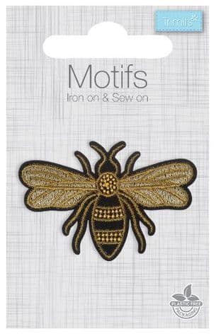 MOTIF METALLIC BEE