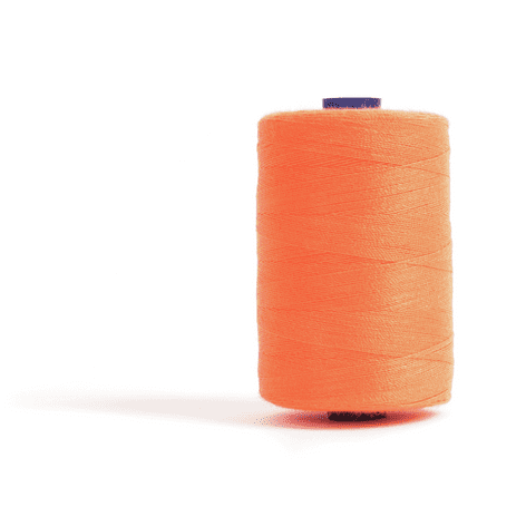 N4124.625 Machine/Hand Sewing Thread 1000m: Fluorescent Orange