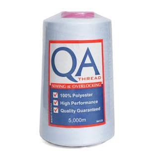 N4129.WHT Overlocking Thread 5000m: White