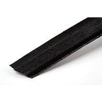 N4311.B Cotton Covered Polyester Boning - 20m x 12mm: Black