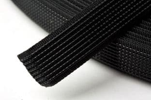N4331.B Polyester Boning - 40m x 12mm: Black