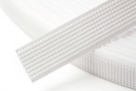 N4331.W Polyester Boning - 40m x 12mm: White