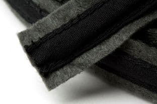 N4336.DG Felt Covered Boning - 10m x 18mm: Dark Grey