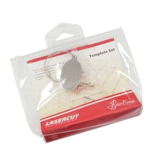 NL4149 Template Set: Mini Stars: 4 Sizes: 1 to 2 Inches