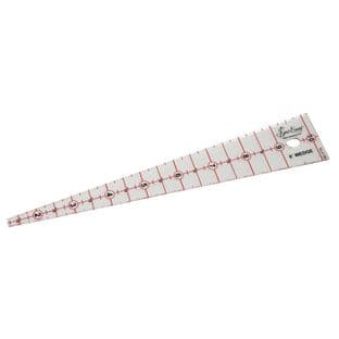 NL4156 Ruler: Mini Wedge: 9 Degree