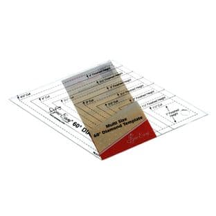 NL4171 Quilting Template: Diamond