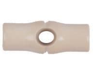 Nylon Bamboo: 25mm: Cream