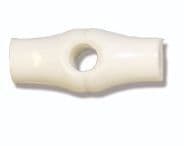 Nylon Bamboo: 25mm: White