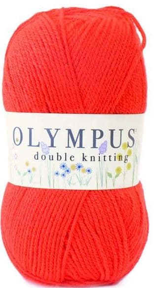OLYMPUS DKNIT 10 X 100 GRAM SCARLET