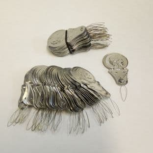 PB232 Stainless Steal "Penny" Needle Threaders - 100 pcs BULK