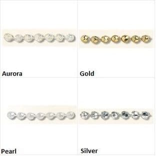 Pearl Beading: Faceted: 20m x 4mm - Full Colour Range