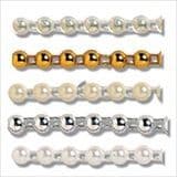 Pearl Beading: Flat Back: 25m x 4mm - Full Colour Range