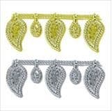 Pearl Beading: Shaped: Lacy Leaf: 10m x 18mm - Full Colour Range