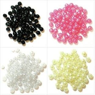 Pearls: 5mm: Full Colour Range - Choice of Pack Size