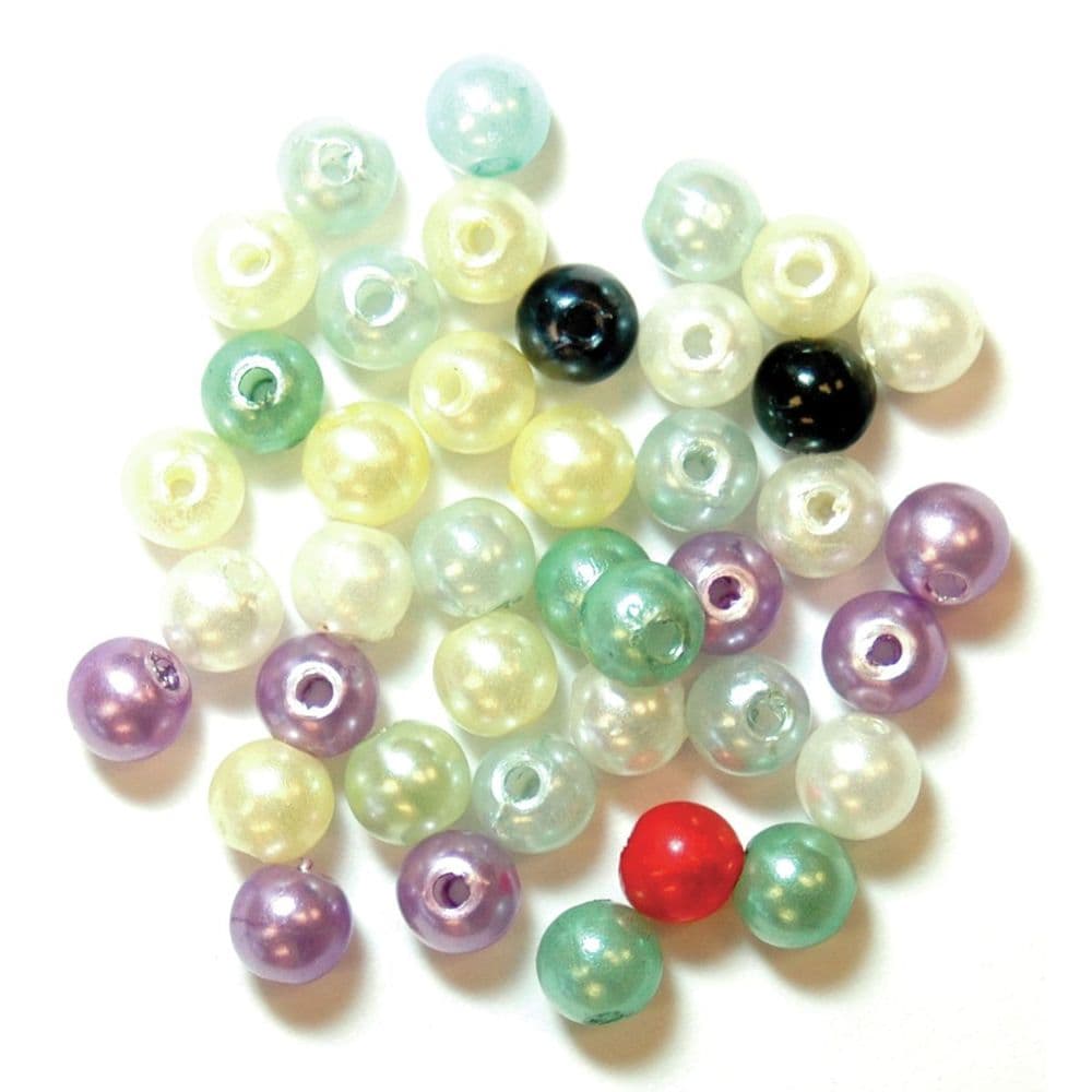 Pearls Assorted Pastel Choice of Pack Size