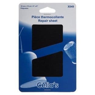 Repair Sheet: Cotton: Black