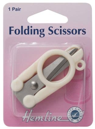Scissors: Folding: Metal: 3.17cm/1.25in