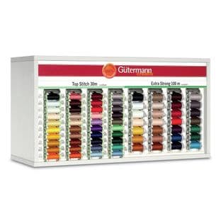 SVKA80/13 Gutermann Cabinet (White): Top Stitch & Extra