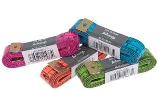 Tape Measure: Metric and Imperial: Coloured: 150cm: Set of 50