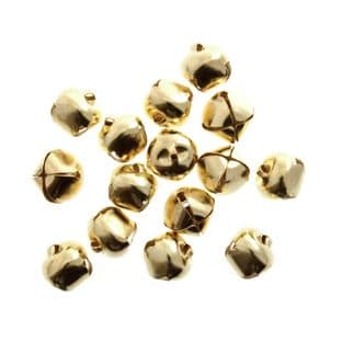 TC910G Bells: Jingle: 10mm: Gold: 100 Pack