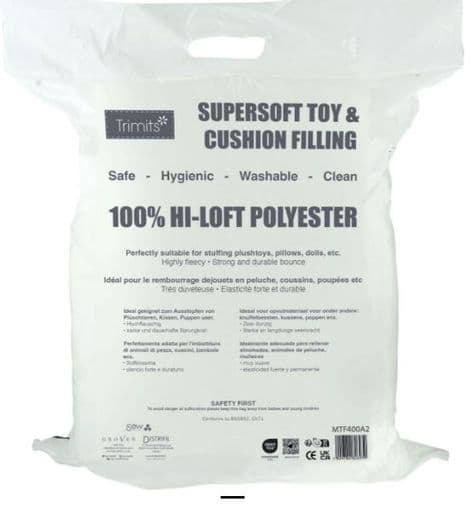 Toy Filling/Stuffing:12 x 400g