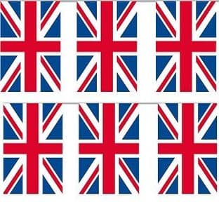 Union jack FLAG  bunting 2 sizes