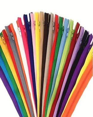 Z00105 Nylon Closed End Dress Zips - 9"/23cm