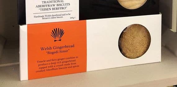 Aberffraw Biscuits - Welsh Gingerbread