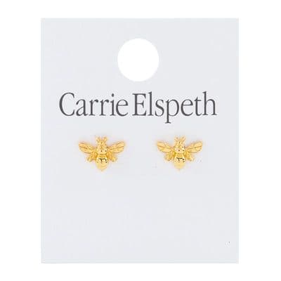 Carrie Elspeth Gold Bee Earrings