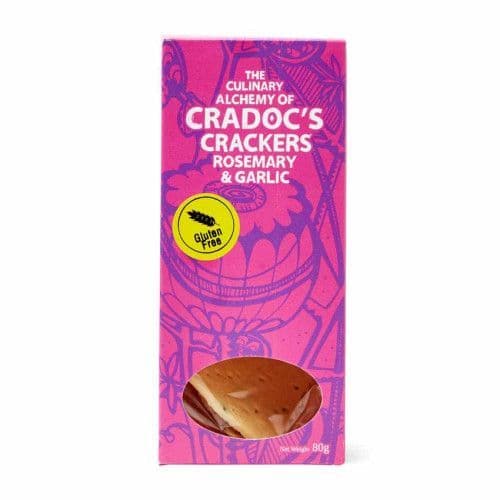 Cradocs Crackers - GLUTEN FREE Rosemary &