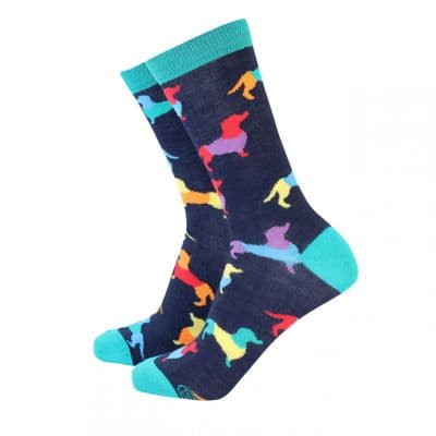 Daschunds - Ladies Bamboo Socks