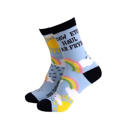Daw Eto Haul Ar Fryn - Ladies Bamboo Socks