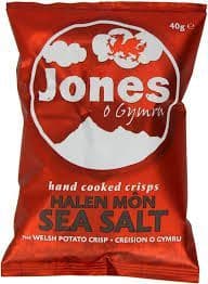 Jones Crisps Halen Mon Sea Salt