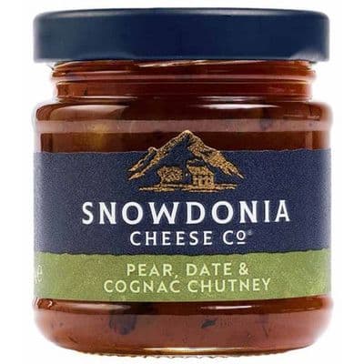 Snowdonia Cheese  Pear Date & Cognac Chutney